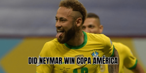 Did Neymar Win Copa América